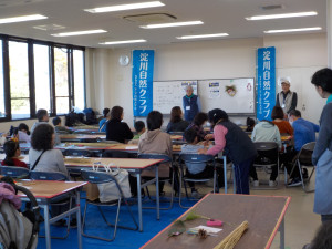 しめ縄づくり写真