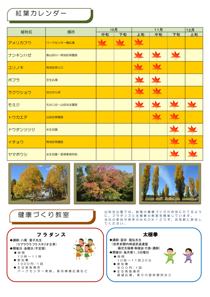 山田池公園だより